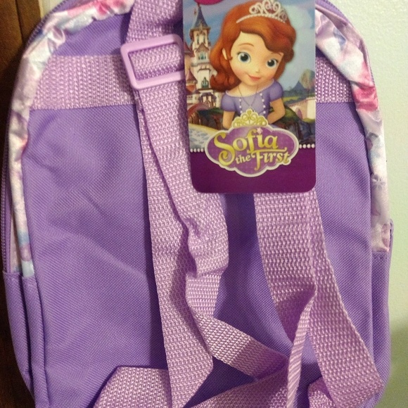 New Small Princess Sofia Back Pack - Picture 2 of 3